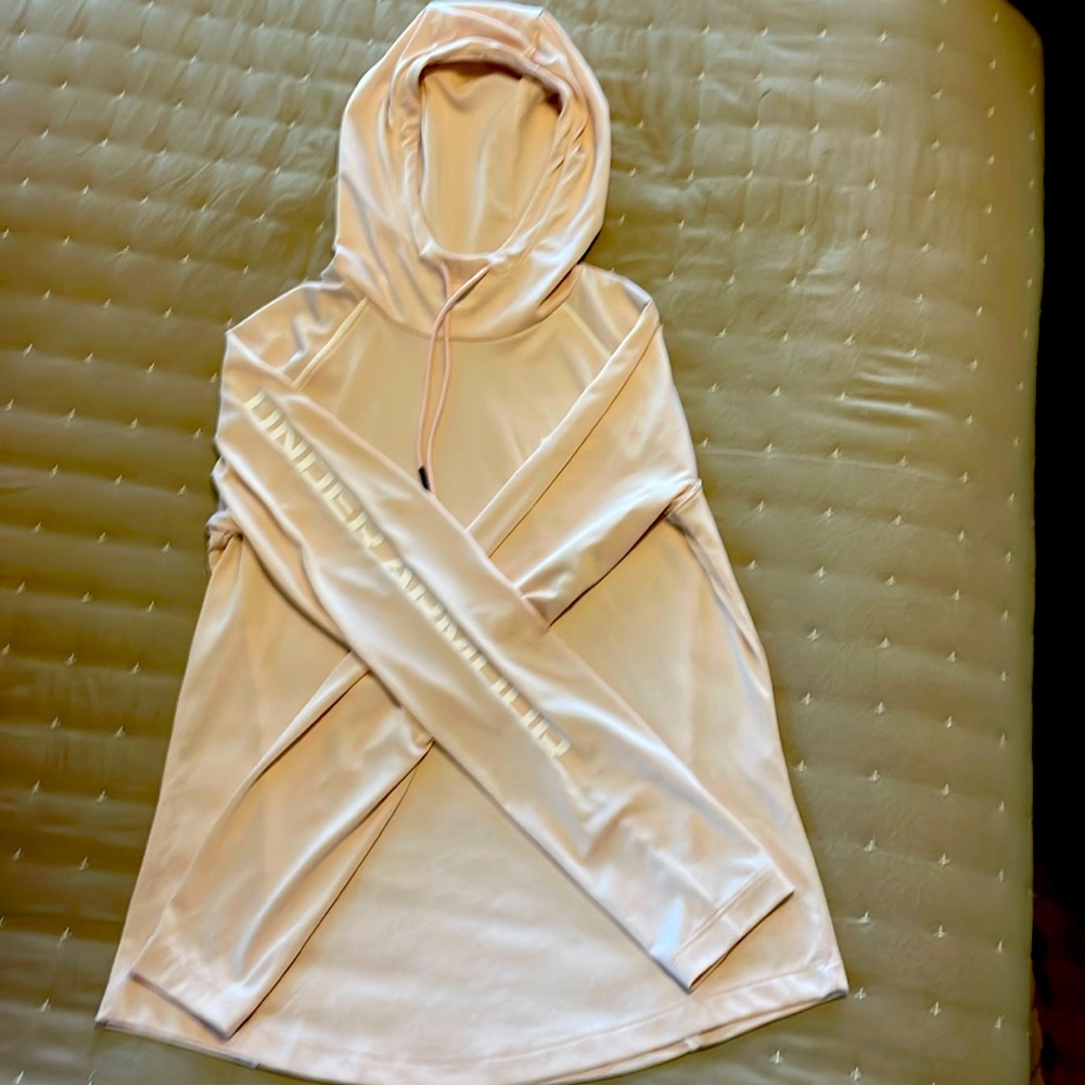 Under armour 
PINK Dri fit hoody